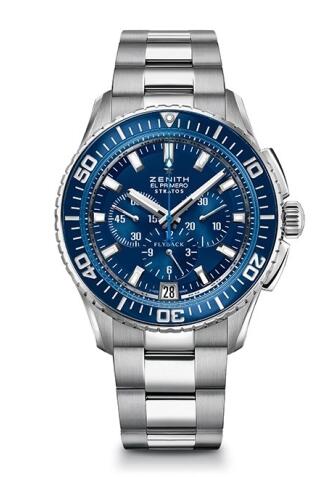 Replica Zenith Watch El Primero Stratos Flyback Blue Bracelet 03.2067.405/51.M2060 Replica Zenith Watch El Primero Stratos Flyback Blue Bracelet 03.2067.405/51.M2060